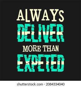Always deliver typography ready to print