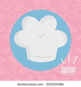 always fresh bakery products design, vector illustration eps10 graphic 