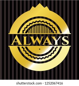 Always golden emblem