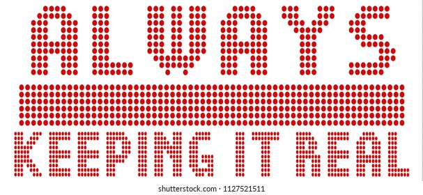 Always modern Fashion Slogan for T-shirt and apparels graphic vector Print.