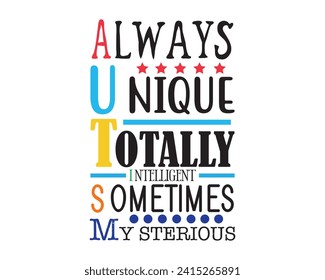 Always unique totally intelligent typography design