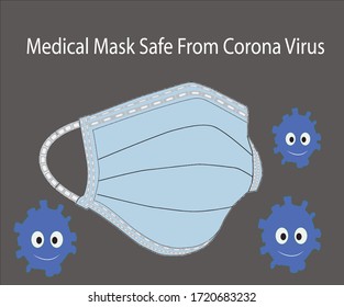 Always use medical mask safe from corona virus