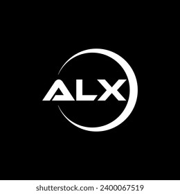 ALX Letter Logo Design, Inspiration for a Unique Identity. Modern Elegance and Creative Design. Watermark Your Success with the Striking this Logo.