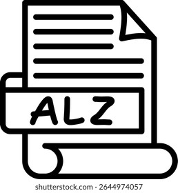 Arquivo compactado ALZ para ALZip
