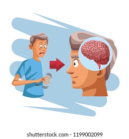 Alzheimer brain disease