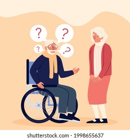 alzheimer disease old people characters