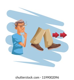 Alzheimer old man