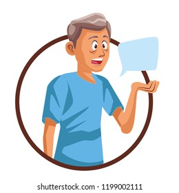 Alzheimer old man