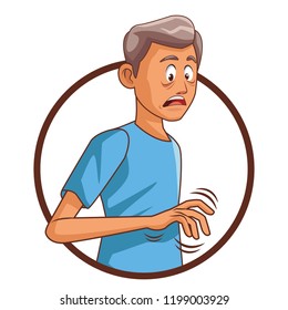 Alzheimer old man