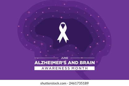 Alzheimer's and Brain Awareness Month in June.