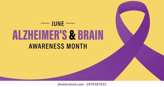 Alzheimer's and Brain awareness month is observed every year in June.