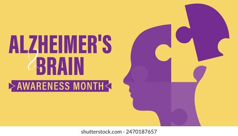 Alzheimer's and Brain awareness month is observed every year in June.