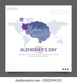 Alzheimer's Day, observed on September 21st, raises awareness about Alzheimer's disease and dementia.