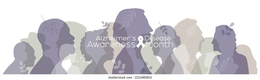 Alzheimer's Disease Awareness Month banner.