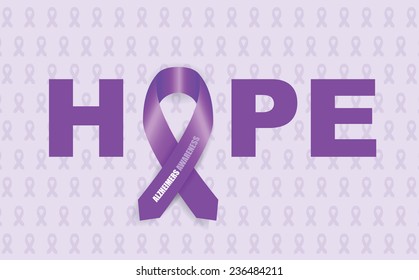 Alzheimers Ribbon