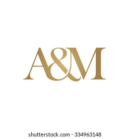 Initial Logo Ampersand Monogram Logo Gold Stock Vector Royalty Free Shutterstock