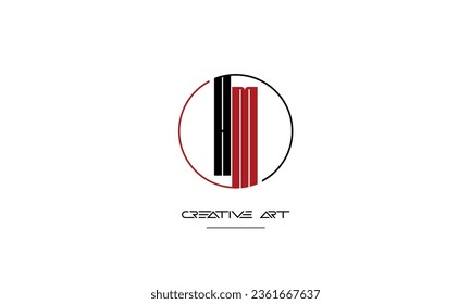 AM, MA, A, M abstract letters logo monogram