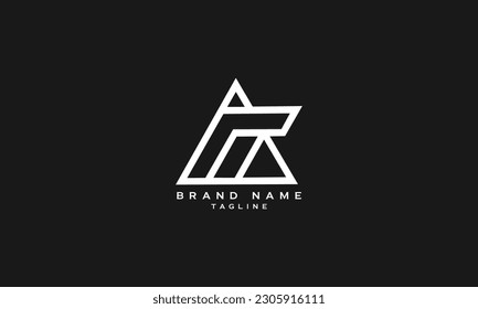 AM, MA, Abstract initial monogram letter alphabet logo design