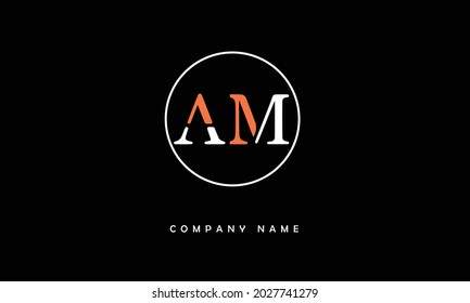 Ma Alphabets Letters Logo Monogram Stock Vector (Royalty Free ...