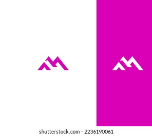 AM, MA Letter Logo Vector Template Abstract Monogram Symbol . Usable for Business sport, technology, fashion, digital And future creative logo