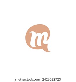 AM, MA, A AND M Abstract initial monogram letter alphabet logo design