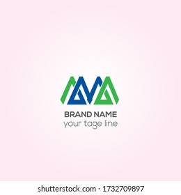 AMA vector logo design, MAMA Creative logo design