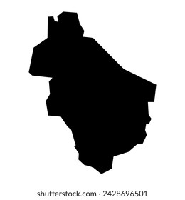 Amadi State map, administrative division of South Sudan. Vector illustration.