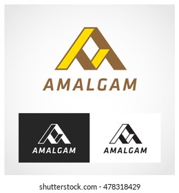 Amalgam Symbol.
Suitable for professional design use.