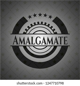 Amalgamate realistic dark emblem
