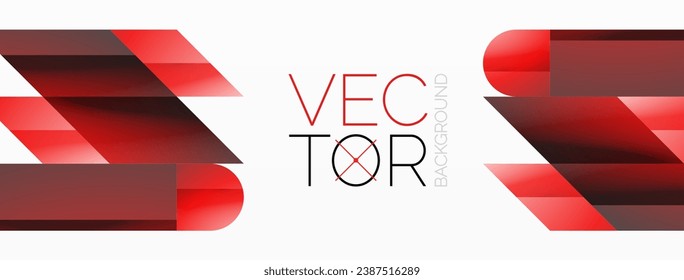 Amalgamation of geometric forms on minimalist abstract canvas, providing versatility and visual allure for digital designs, presentations, website banners, social media posts