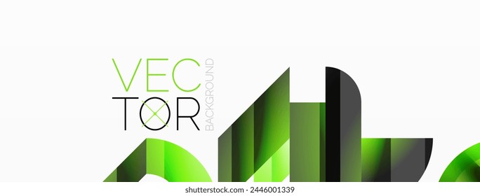 Amalgamation of geometric forms on minimalist abstract canvas, providing versatility and visual allure for digital designs, presentations, website banners, social media posts