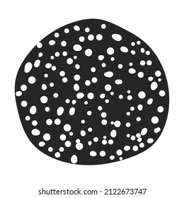 Amanita vector icon.Black vector icon isolated on white background amanita.