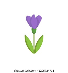 amarylis icon vector. flower flat icon