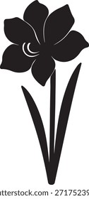 Icono de Amaryllis – Ilustración vectorial