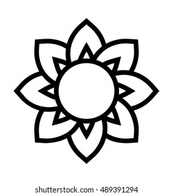 Amaryllis Vector Icon