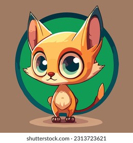 amaszing animal simple mascot logo 