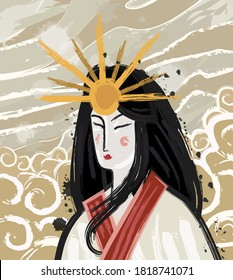 amaterasu Shinto sun mythology goddess