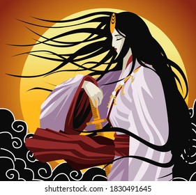 Amaterasu Shinto, Sun Mythology Goddess