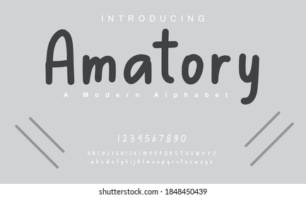 Amatory font. Modern alphabet letters serif font and number. Typography Elegant Classic Lettering Minimal Fashion Fonts Design. vector illustration