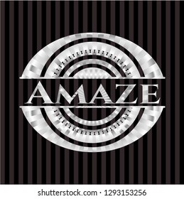 Amaze silver emblem