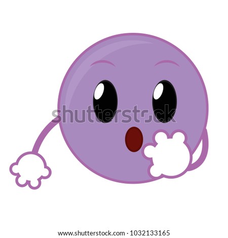 amazed emoji face expression with arms