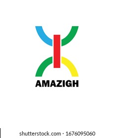 amazigh logo on white background.