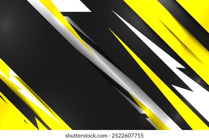 Diseño geométrico de fondo abstracto increíble. Ilustración vectorial de fondo deportivo oscuro.