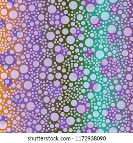 Amazing abstract background multicolor circle splash.