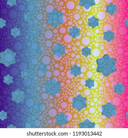 Amazing abstract background multicolor circle splash.