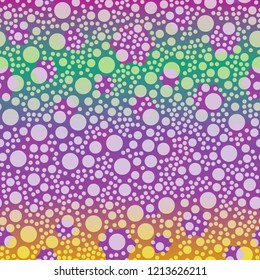Amazing abstract background multicolor circle splash.