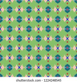 Amazing abstract background multicolor geometric pattern seamless.