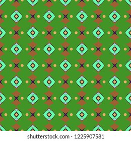 Amazing abstract background multicolor geometric pattern seamless.