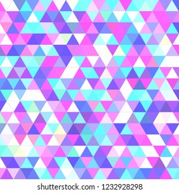 Amazing abstract background multicolor simple seamless triangle.