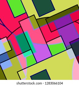 Amazing abstract background multicolor simple not a seamless.